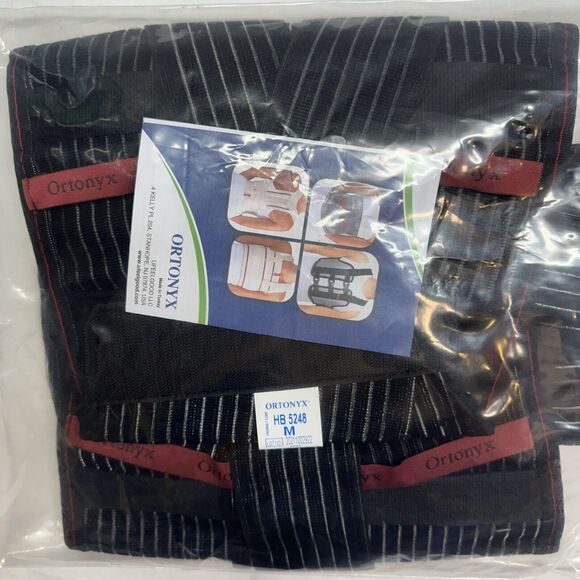 Ortonyx Full Back Support Brace w Removable Dorso Lumbar Pad Pain Relief size M - Picture 6 of 10